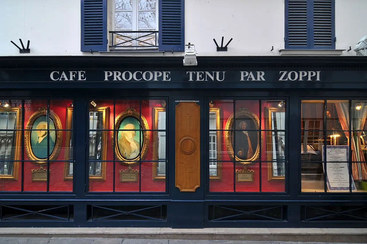 café, paris, france, monde, ancien